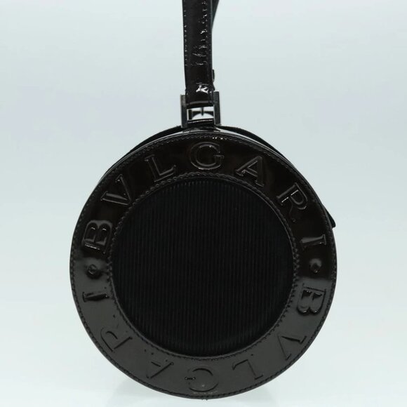 BVLGARI Hand Bag Suede Brown Auth hk1677 - Picture 4 of 14